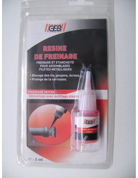 RESINE DE FREINAGE