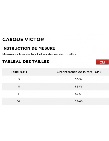 Casque Victor noir JOBE
