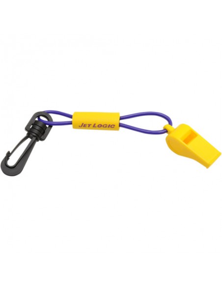 Sifflet jaune avec flotteur