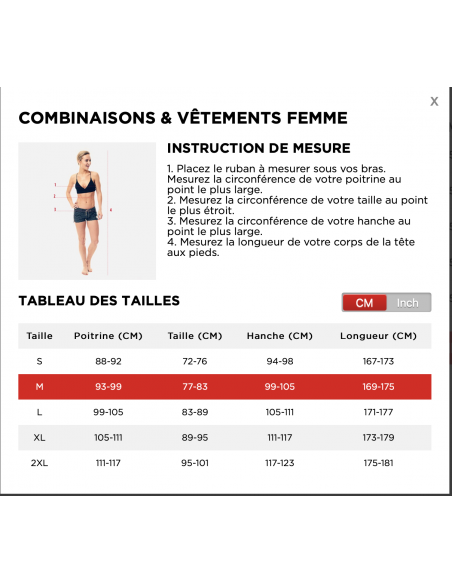 Veste femme néopréne JOBE