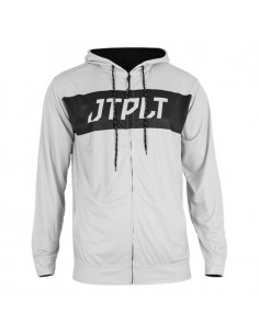 Veste lycra à capuche grise Jet Pilot