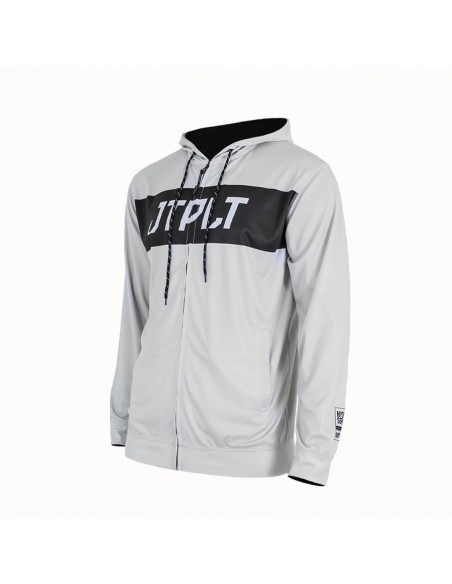 Veste lycra à capuche grise Jet Pilot