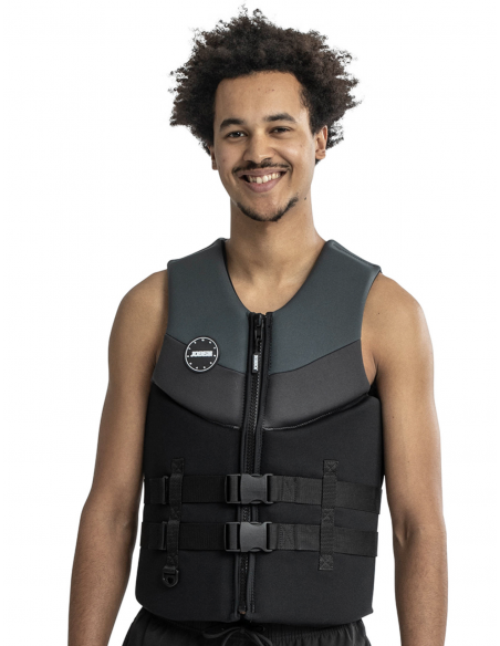 JOBE GILET DE SAUVETAGE NÉOPRÈNE HOMMES GRIS