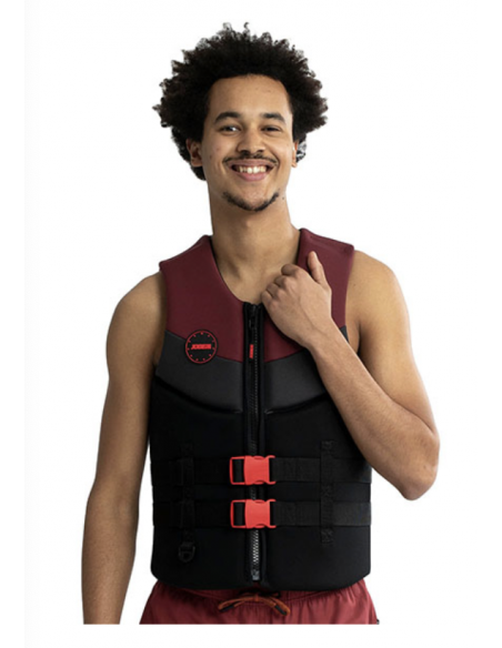 Gilet néoprène Jobe rouge