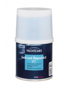 Kit de réparation gelcoat Yachtcare spatulable - blanc Mal 9010 - 190 g