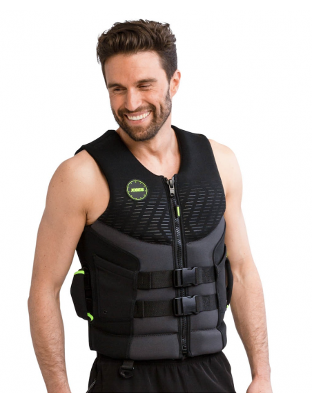 Gilet Premium néoprène noir JOBE - F2R