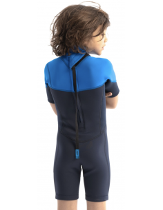 JOBE BOSTON 2MM SHORTY COMBINAISON ENFANT BLEU - F2RJET 2
