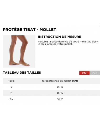 Protection jambe  JOBE