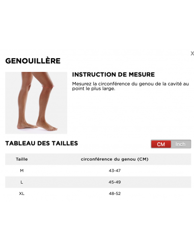 Genouillère  JOBE