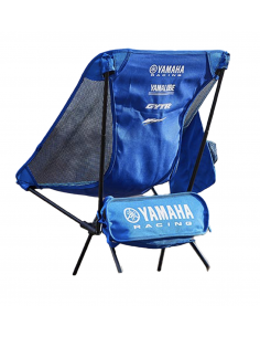 Chaise de piste Paddock bleu Yamaha 2