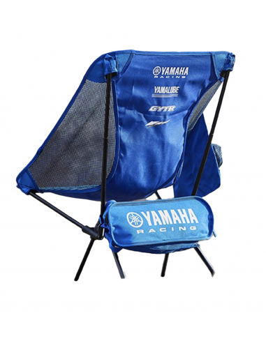 Chaise de piste Paddock bleu Yamaha