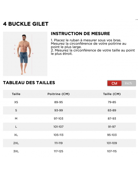 Gilet nylon 4 boucles Teal Jobe