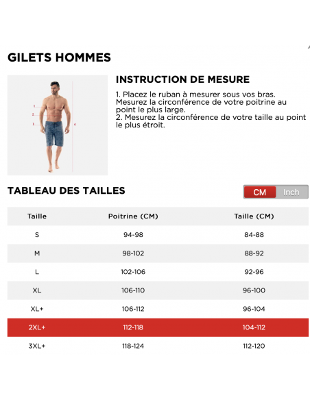 Gilet Segmented néoprene Yamaha noir