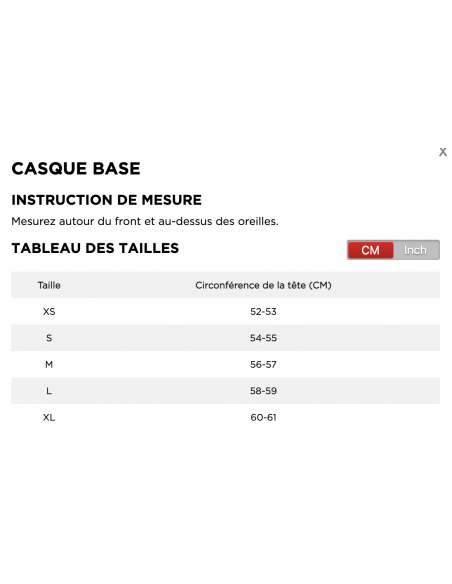 Casque base midnight blue Jobe