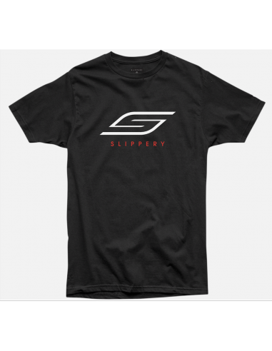 T-shirt noir Slippery