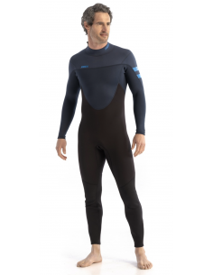 Combinaison Perth 3/2 mm Bleu Jobe - 303521002