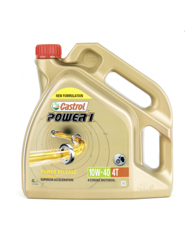 Bidon d'huile 4L Castrol 10W40 + 1L offert
