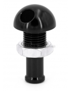 Sortie d'eau alu noire 45° Blowsion