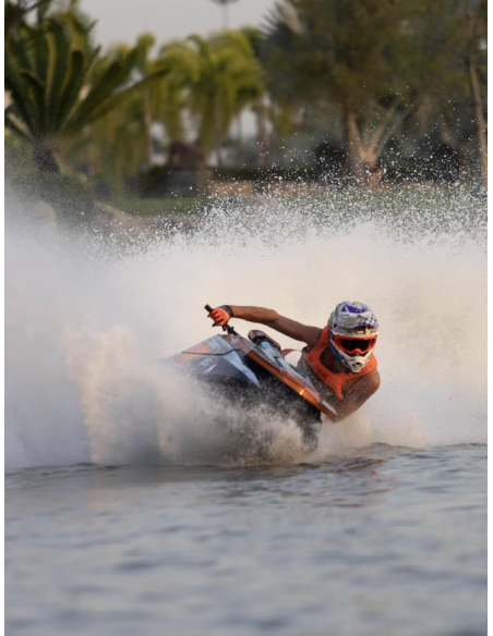 Gilet "plastron" nylon RX Orange JetPilot 250270