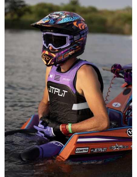 Gilet "plastron" nylon RX Violet JetPilot 250280