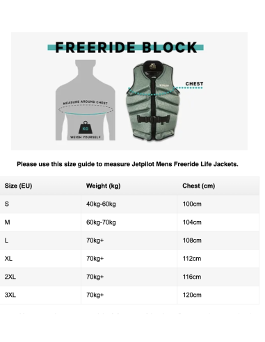 Gilet Freeride Charcoal JetPilot