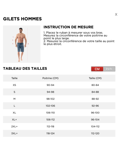 Gilet Unify néoprene Yamaha noir